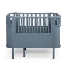 Load image into Gallery viewer, Sebra Baby Bed Cot, Baby &amp; Junior - Forest Lake Blue
