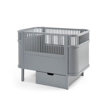 Load image into Gallery viewer, Sebra Baby Bed Cot, Baby &amp; Junior - Classic Grey
