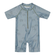 Load image into Gallery viewer, Little Dutch Swimsuit short sleeves - Sea Life Olive
