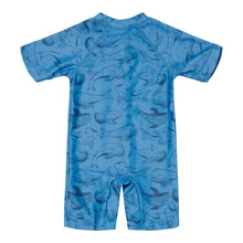 Load image into Gallery viewer, Little Dutch Swimsuit short sleeves - Sea Life Blue
