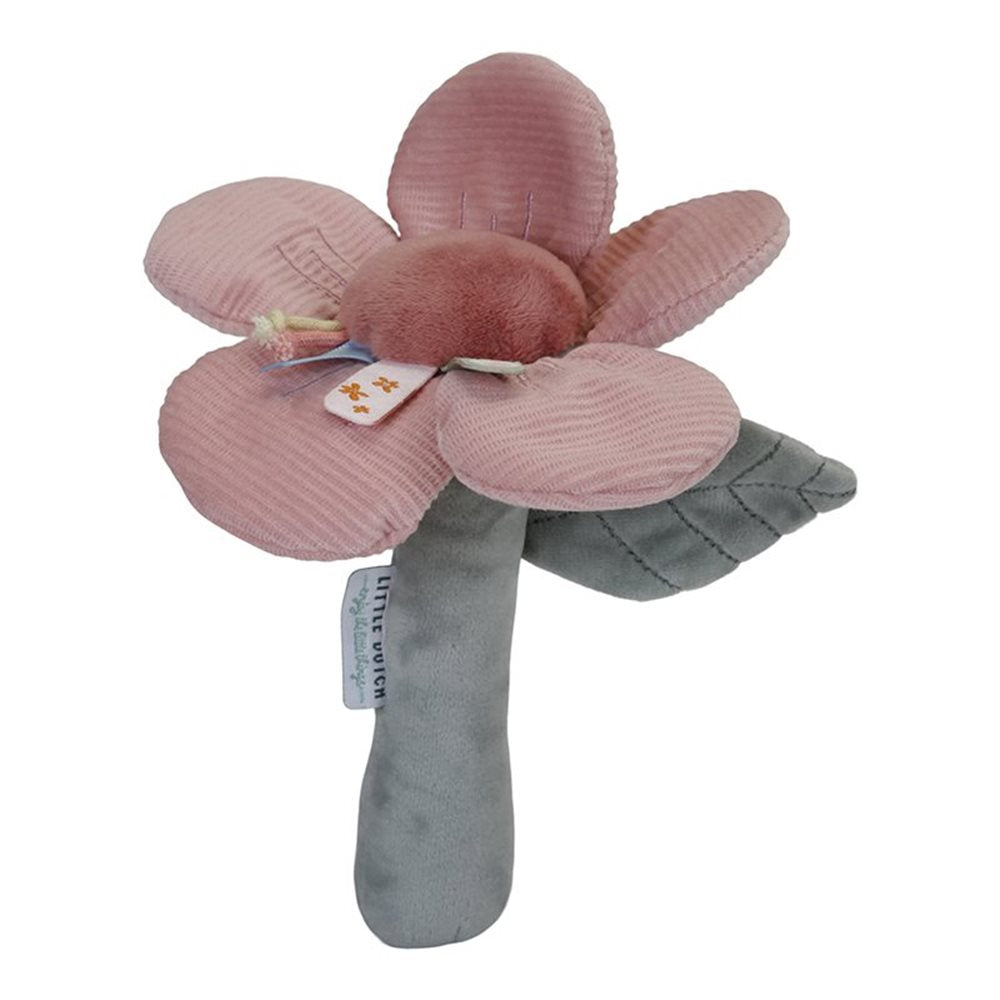 Little Dutch Rattle Toy - Pink Flower