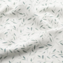 Load image into Gallery viewer, Cam Cam Copenhagen Baby Bedding 70x100cm - GOTS Green Leaves
