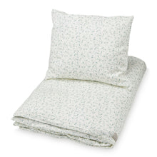 Load image into Gallery viewer, Cam Cam Copenhagen Baby Bedding 70x100cm - GOTS Green Leaves
