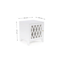 Load image into Gallery viewer, Cam Cam Copenhagen Harlequin bedside Table- White
