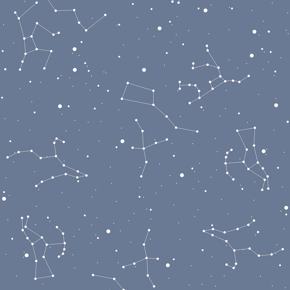 DEKORNIK WALLPAPER - SIMPLE cosmos blue  - L: 50 x H: 280