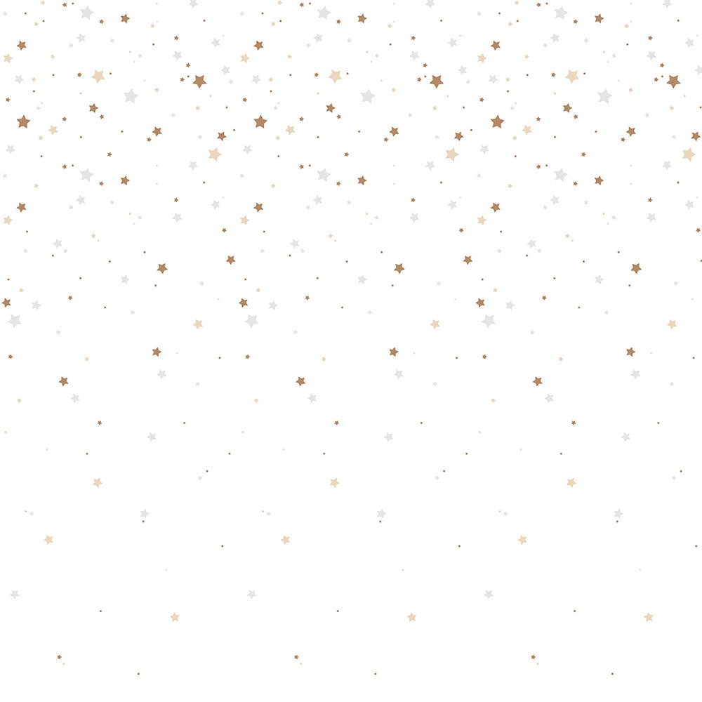 DEKORNIK WALLPAPER - SIMPLE stars from the sky white  - L: 50 x H: 280