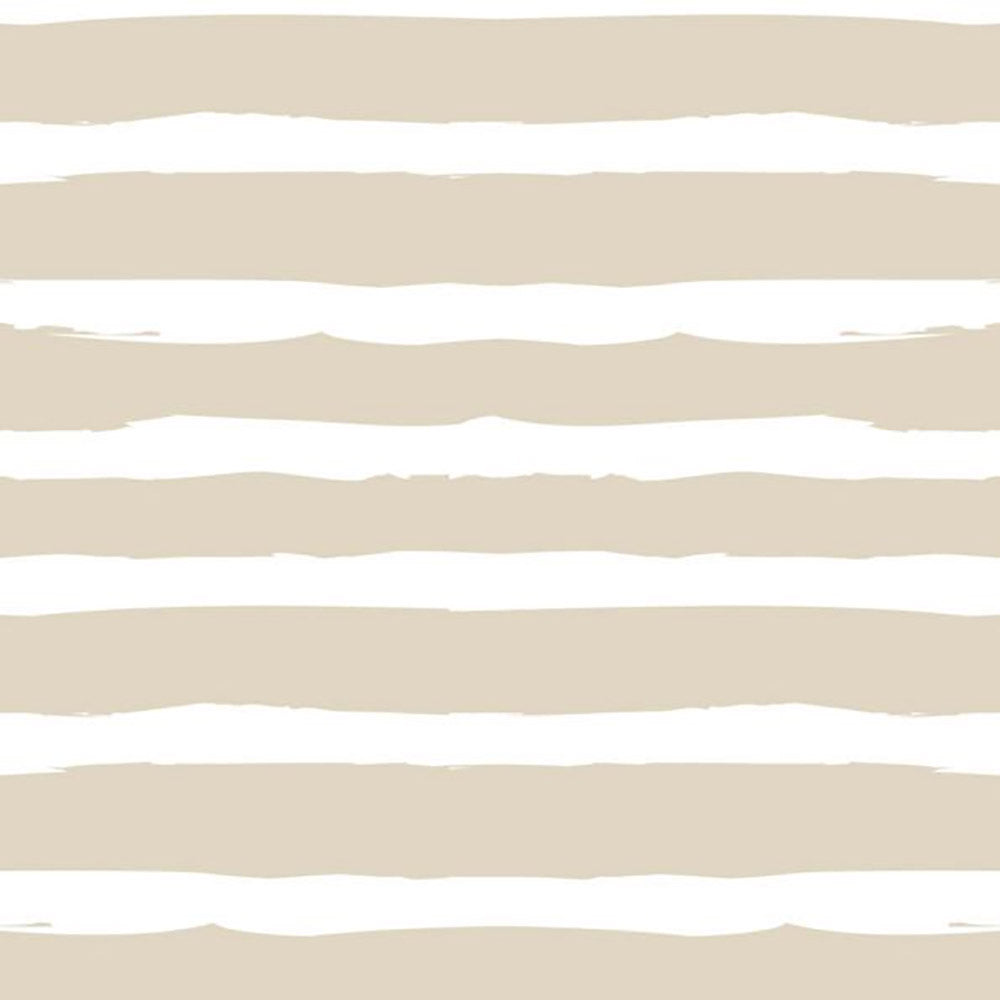 DEKORNIK WALLPAPER - Irregular Stripes Beige White - L: 50 x H: 280