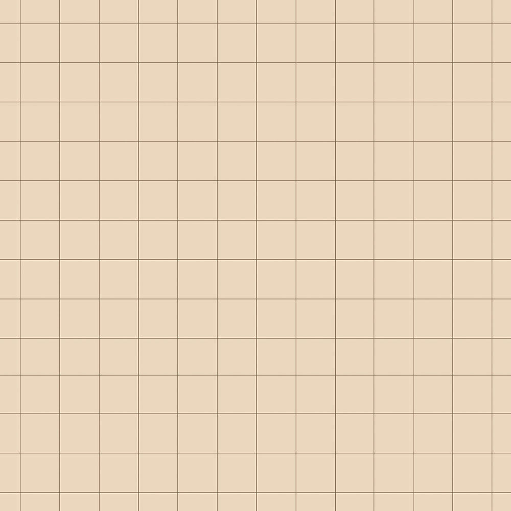 DEKORNIK WALLPAPER - SIMPLE check pattern small ivory  - L: 50 x H: 280