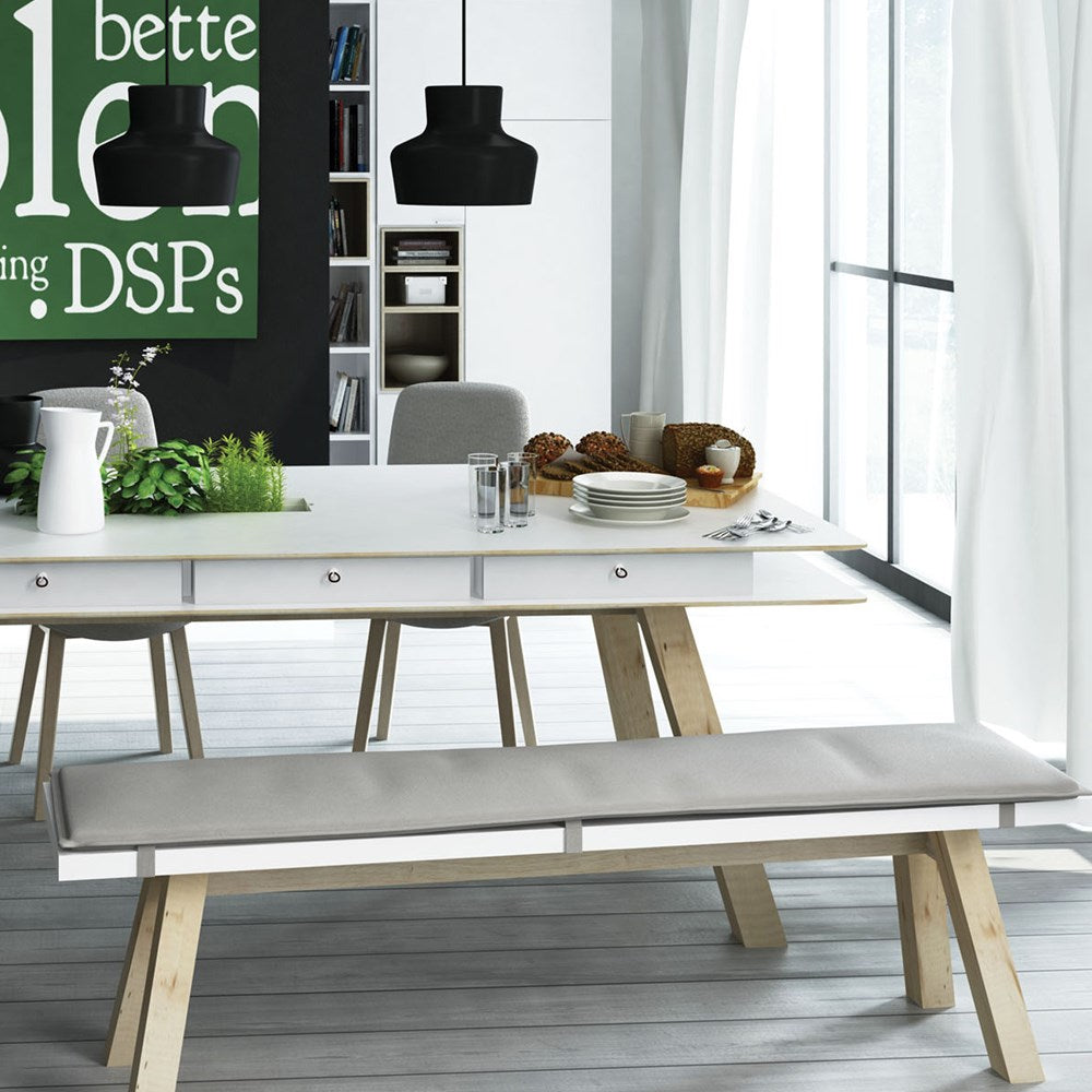 VOX 4 You Dining Bench - White