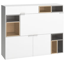 Load image into Gallery viewer, VOX 4 You Storage Cabinet with 2 Cupboards &amp; Drawer - White
