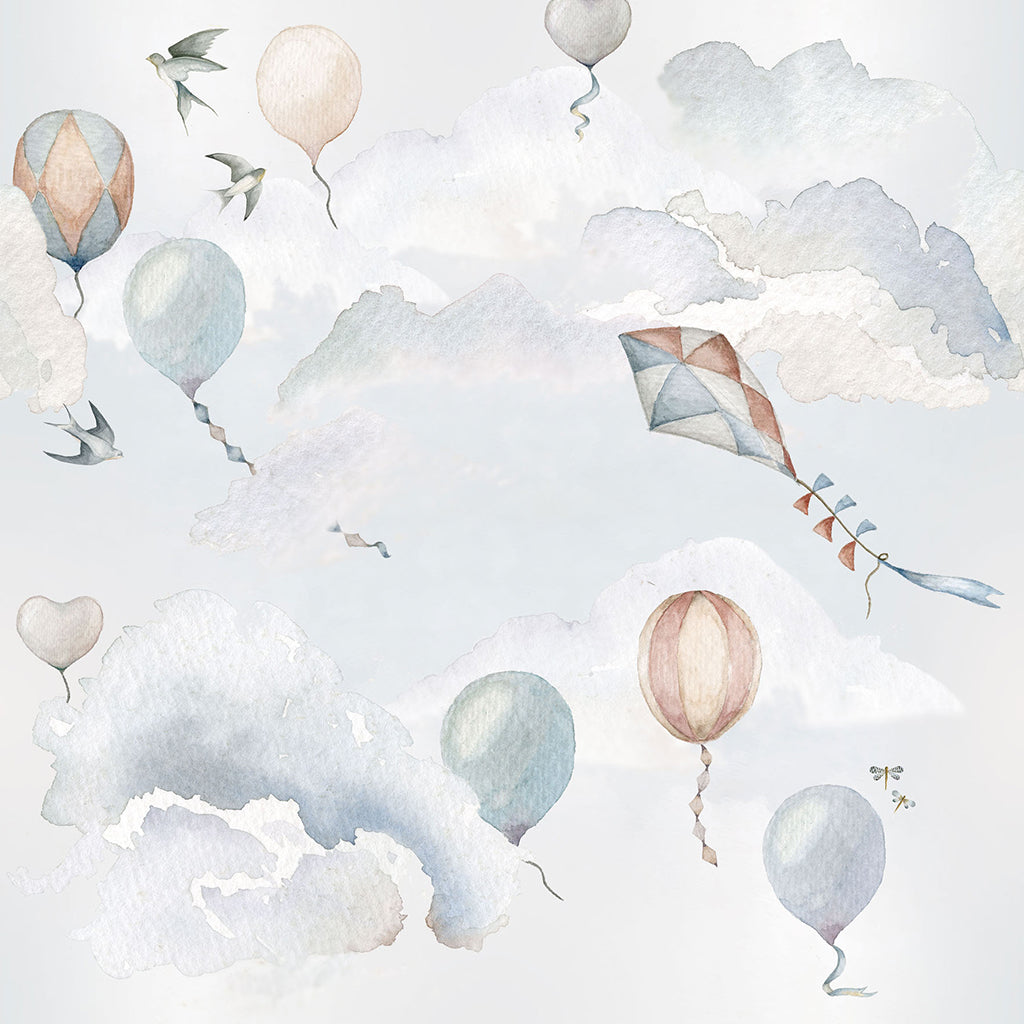 DEKORNIK WALLPAPER - Balloons Fairytale - L: 100 x H: 280