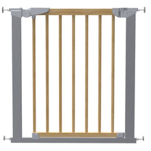 Load image into Gallery viewer, Baby Dan Tora Safety Gate - Silver/Beech
