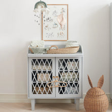 Load image into Gallery viewer, Cam Cam Copenhagen Harlequin Changing Table - Classic Grey

