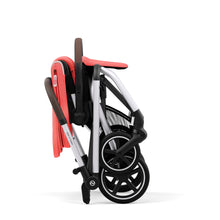 Load image into Gallery viewer, CYBEX Eezy S Twist+2 Pushchair - Silver/Hibiscus Red
