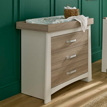 Load image into Gallery viewer, Cuddleco Ada Dresser Changer - White &amp; Ash
