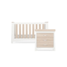 Load image into Gallery viewer, Cuddleco Ada 2 Piece Set - White &amp; Ash
