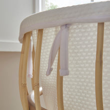 Load image into Gallery viewer, Cuddleco Aria Crib  - Rattan
