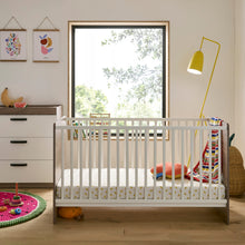 Load image into Gallery viewer, Cuddleco Enzo 2 Piece Nursery Furniture Set - Truffle Oak &amp; White
