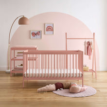 Load image into Gallery viewer, Cuddleco Nola 2 Piece Nursery Furniture Set - Soft Blush Pink
