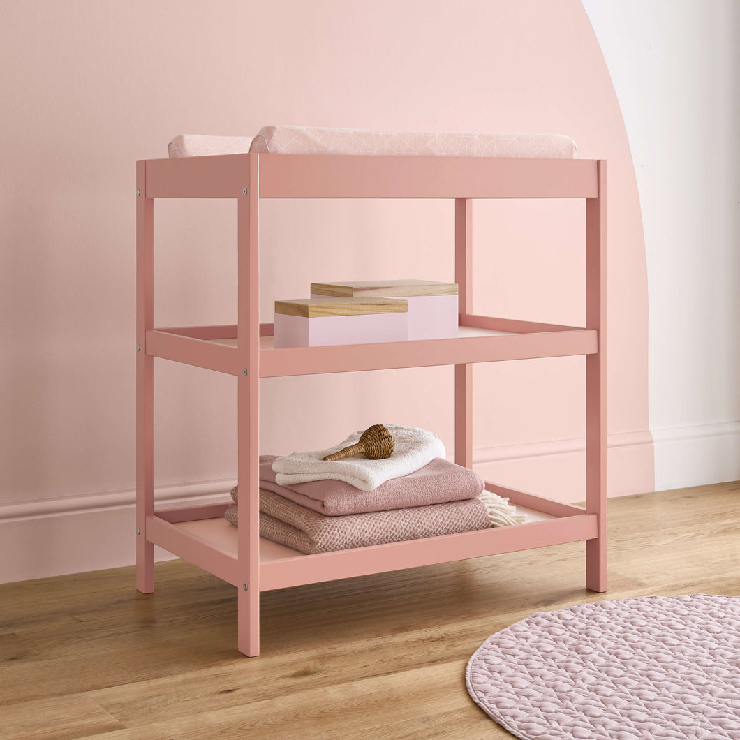 Cuddleco Nola Changer - Soft Blush Pink