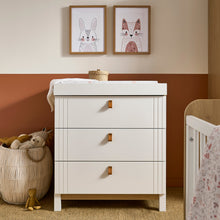 Load image into Gallery viewer, Cuddleco Rafi 2 Piece Nursery Furniture Set - Oak &amp; White
