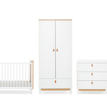 Load image into Gallery viewer, Cuddleco Rafi 3 Piece Nursery Furniture Set - Oak &amp; White

