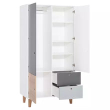 Load image into Gallery viewer, VOX Concept 2 Door Wardrobe (Available in 6 Colours)
