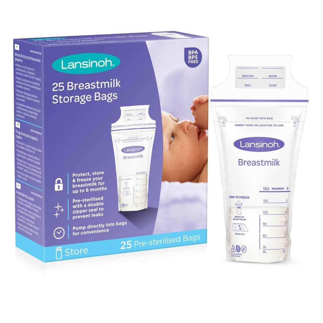 Lansinoh Milk Storage Bags (pack of 25)