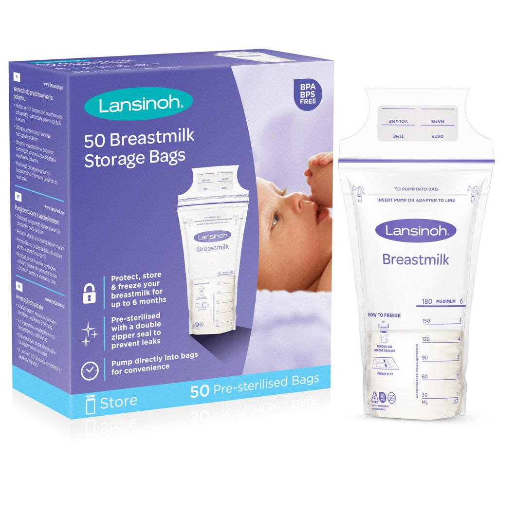 Lansinoh Milk Storage Bags (pack of 50)