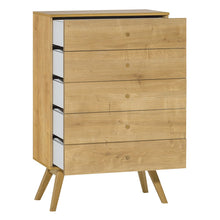 Load image into Gallery viewer, VOX Nature Chest of Drawers - Oak Effect
