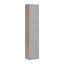 Load image into Gallery viewer, VOX Nature Tall Wall Cabinet - Grey &amp; Oak Effect
