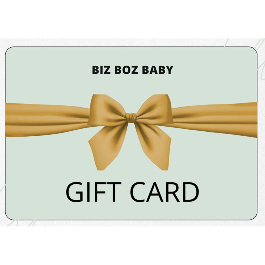 Biz Boz Baby Gift Card