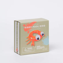 Load image into Gallery viewer, Sunny Life Kiddy Pool Ring - Sonny the Sea Creature Neon Orange
