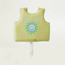 Load image into Gallery viewer, Sunny Life Swim Vest - Smiley World Sol Sea
