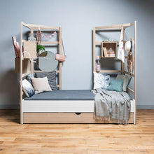 Load image into Gallery viewer, VOX Stige Kids Single Bed with Trundle Drawer
