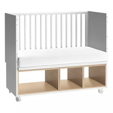 Load image into Gallery viewer, VOX 4 You Baby Cot with Storage - White &amp; Oak
