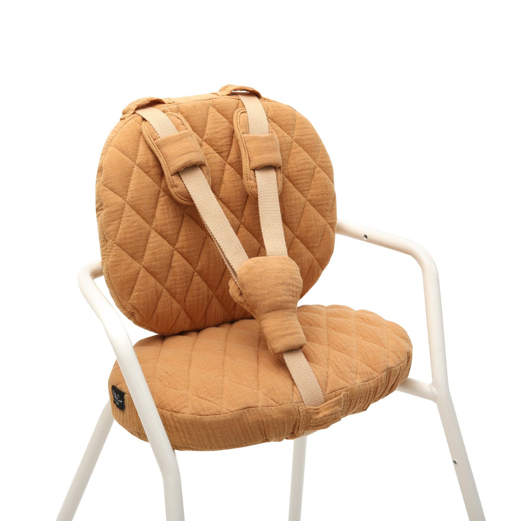 Charlie Crane Tibu High Chair Cushion - Camel