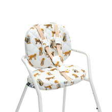 Load image into Gallery viewer, Charlie Crane Tibu High Chair Cushion - Jaguar
