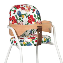 Load image into Gallery viewer, Charlie Crane Tibu High Chair Cushion - Hibiscus
