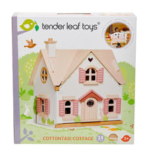 Load image into Gallery viewer, Wooden Tender Leaf Cotton Tail Cottage
