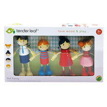 Load image into Gallery viewer, Wooden Tender Leaf Doll Family
