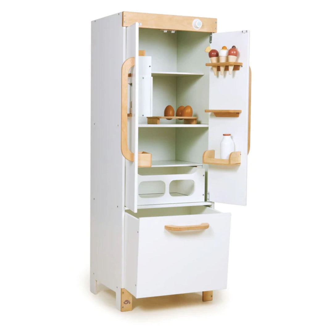 Wooden Tender Leaf Refrigerator