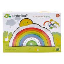 Load image into Gallery viewer, Wooden Tender Leaf Rainbow Tunnel
