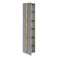 Load image into Gallery viewer, VOX Nature Tall Wall Cabinet - Grey &amp; Oak Effect
