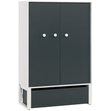 Load image into Gallery viewer, VOX Nest Bedroom Cupboard Unit - Larch Effect &amp; Graphite
