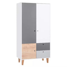 Load image into Gallery viewer, VOX Concept 2 Door Wardrobe (Available in 6 Colours)
