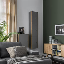 Load image into Gallery viewer, VOX Nature Wall Storage Unit - Oak Effect &amp; Grey
