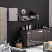 Load image into Gallery viewer, VOX Nature Wall Shelf - Grey &amp; Oak Effect
