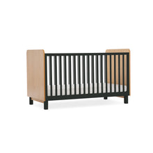 Load image into Gallery viewer, Cuddleco Rafi Cot Bed - Oak &amp; Black
