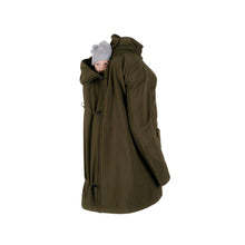 Load image into Gallery viewer, Wombat &amp; Co Wombat Shell Baby Wearing Coat - Camo Green
